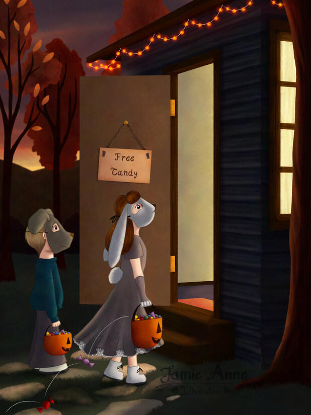 Hansel &amp; Gretel Series - Modern trick or treat